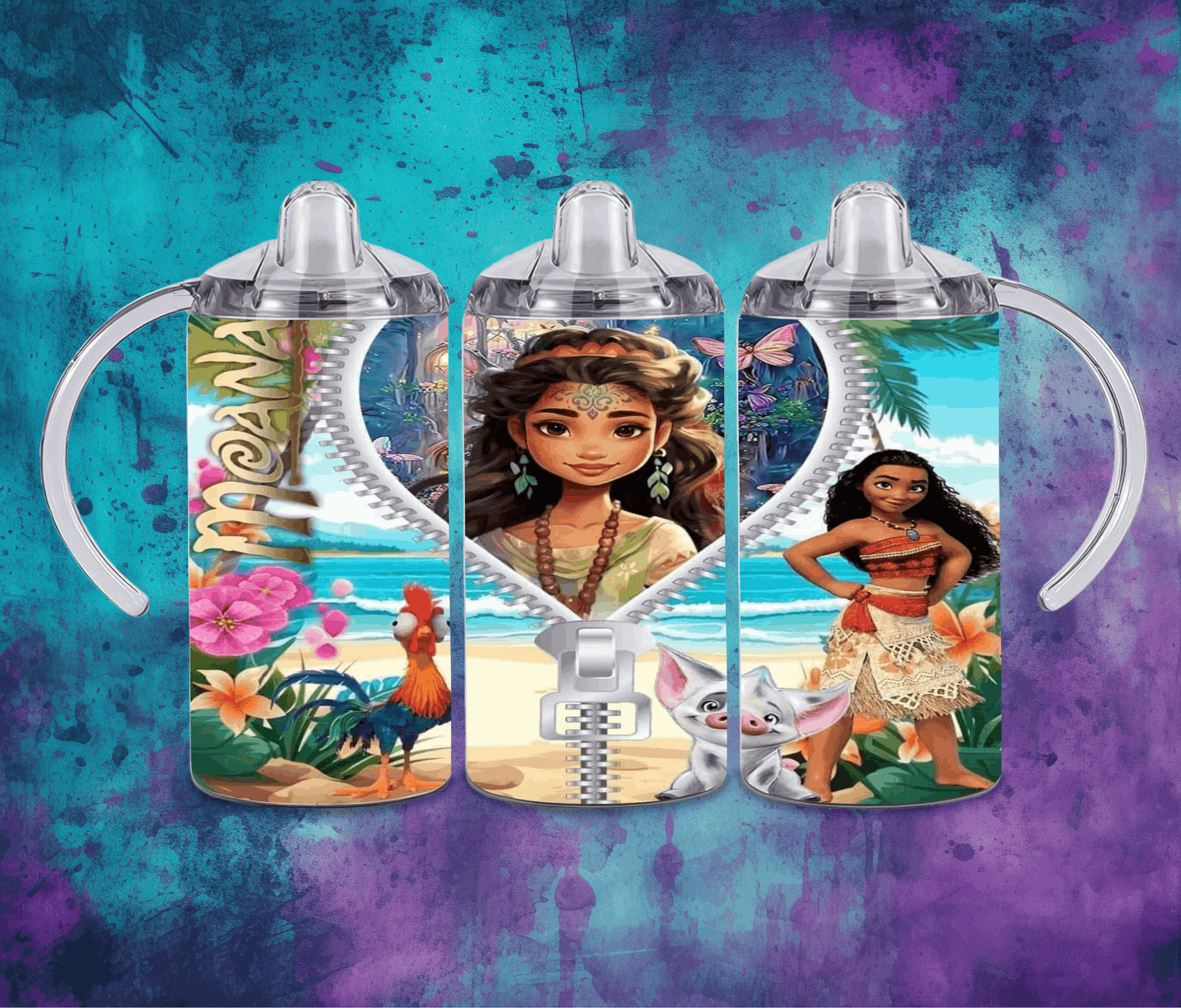 Moana 12oz Sippy or Skinny Tumbler