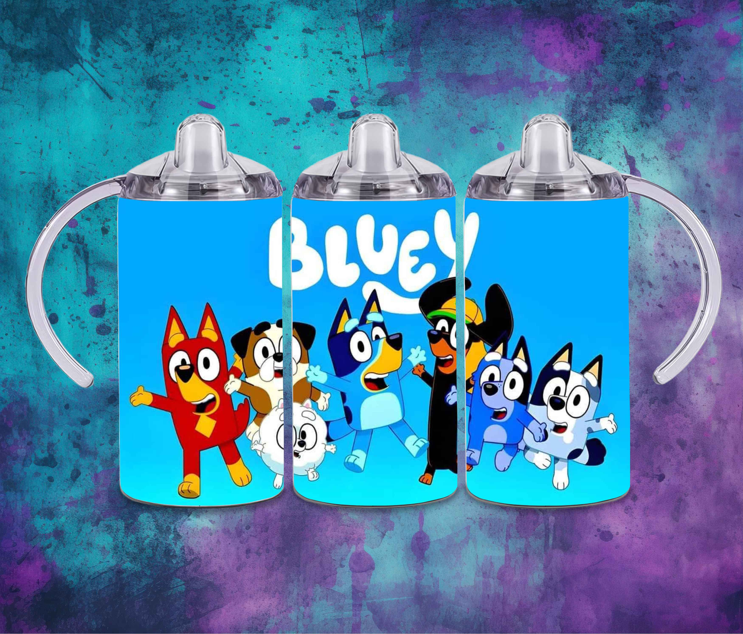 Bluey 12oz Sippy or Skinny Tumbler