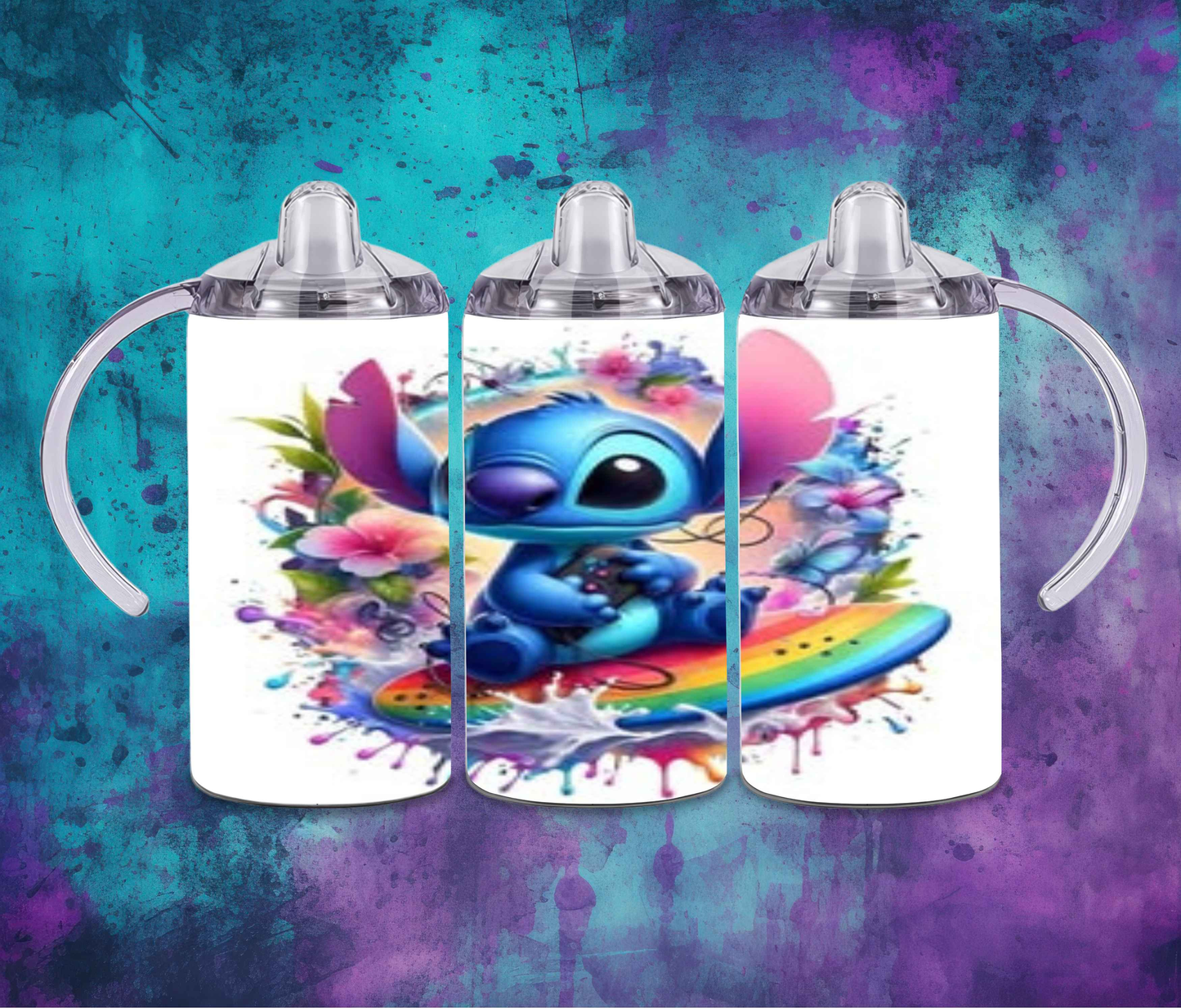Stitch 12oz Sippy or Skinny Tumbler