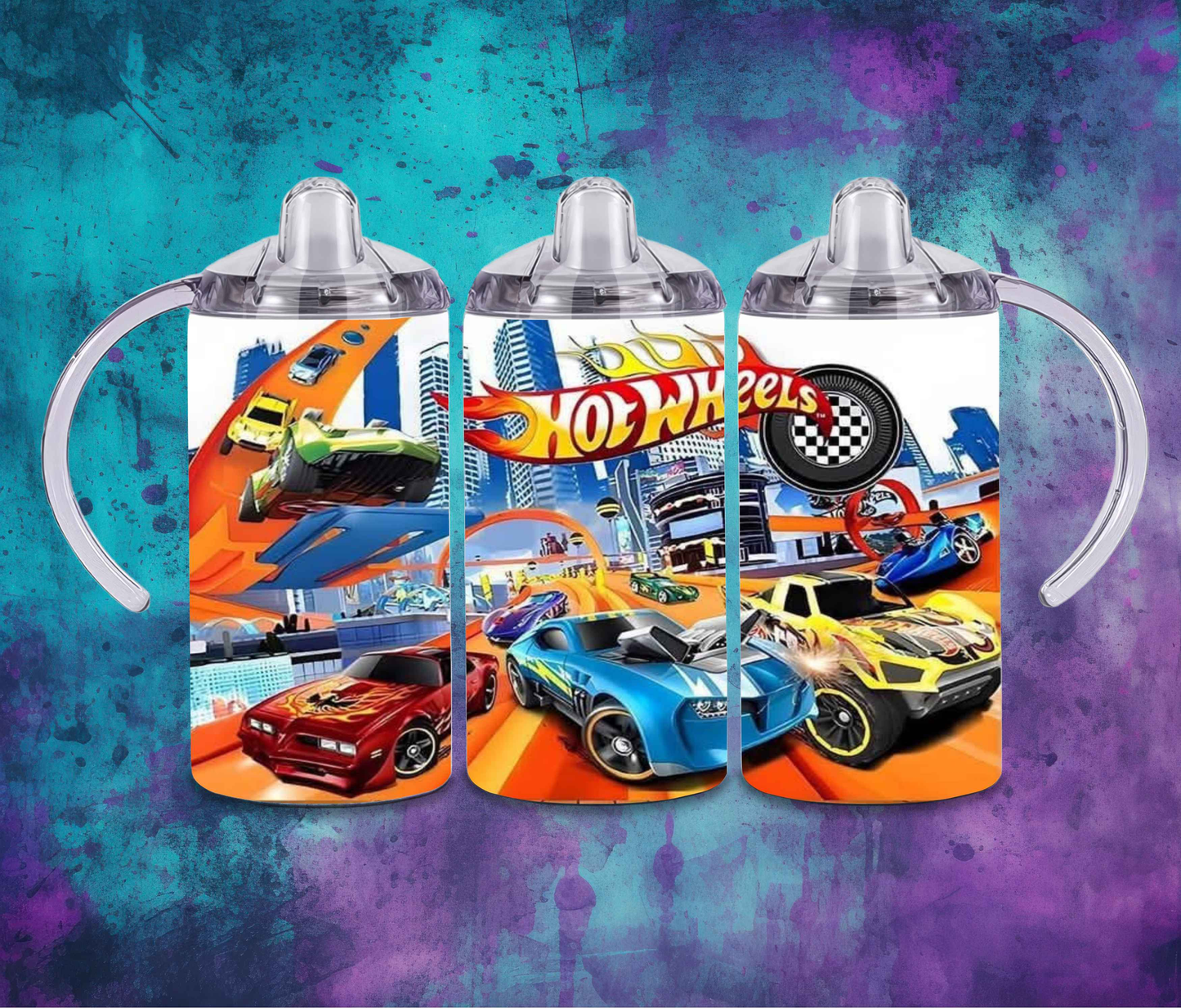 Hot Wheels 12oz Sippy or Skinny Tumbler