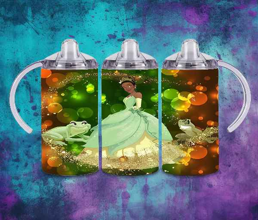 Disney Princess Tiana 12oz Sippy or Skinny Tumbler