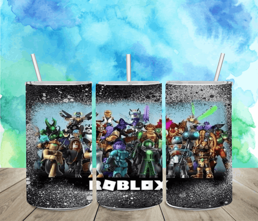 Roblox 12oz Sippy or Skinny Tumbler