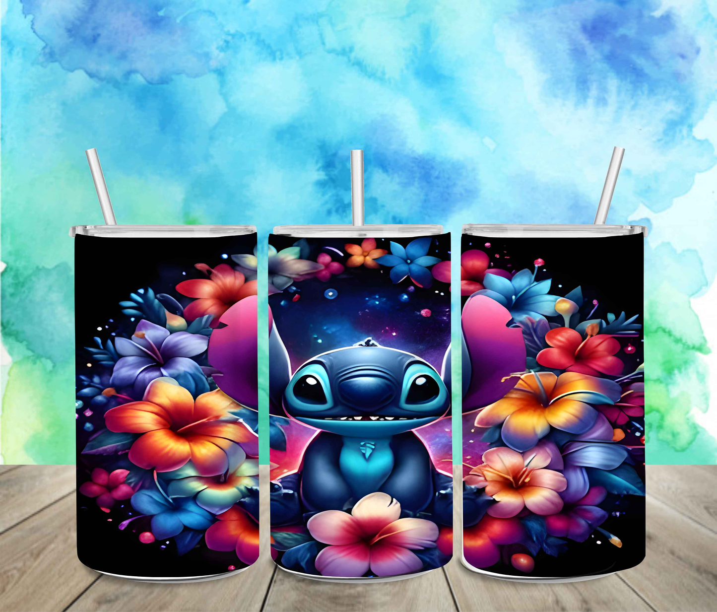 Stitch 12oz Sippy or Skinny Tumbler