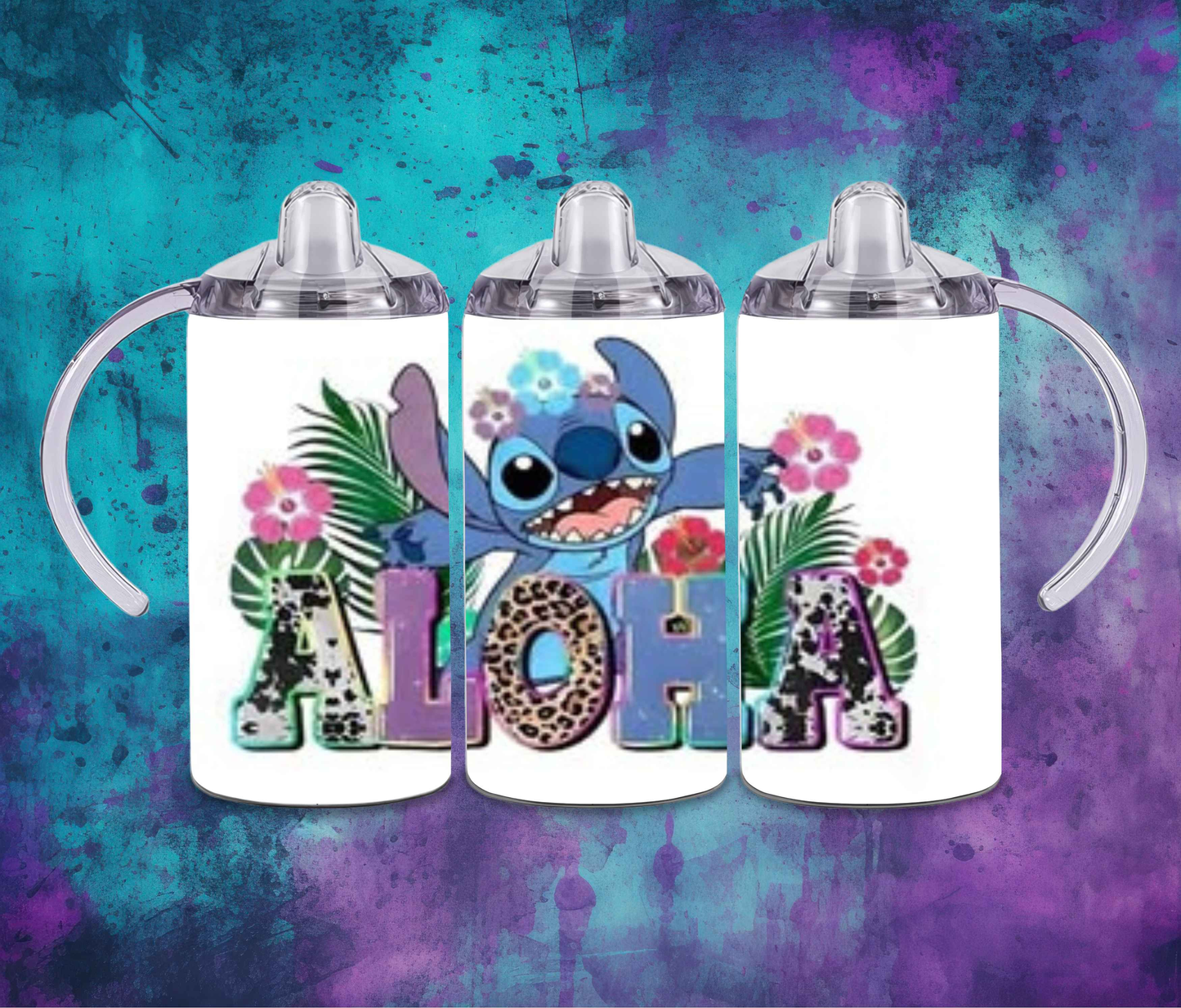 Stitch 12oz Sippy or Skinny Tumbler