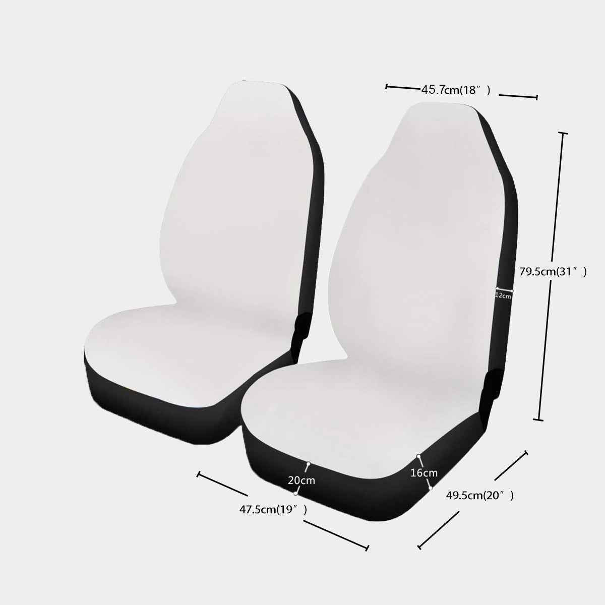 Custom Designed Seat Cover With Thickened Back