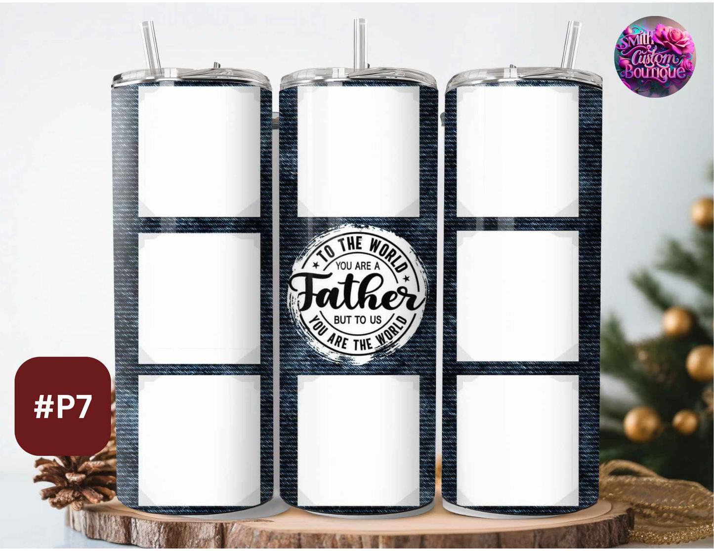 Father Photo Tumbler 8 Frame