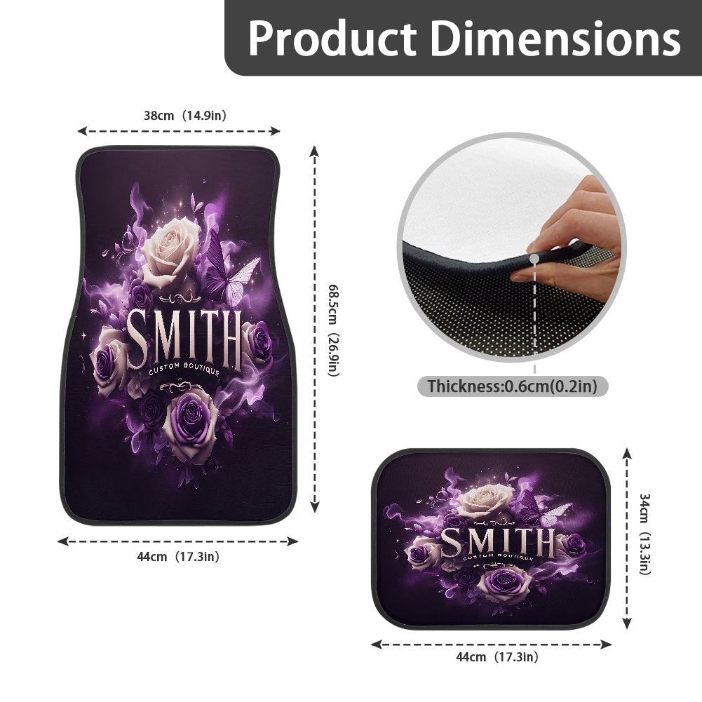 Custom Car Mats (4 piece)