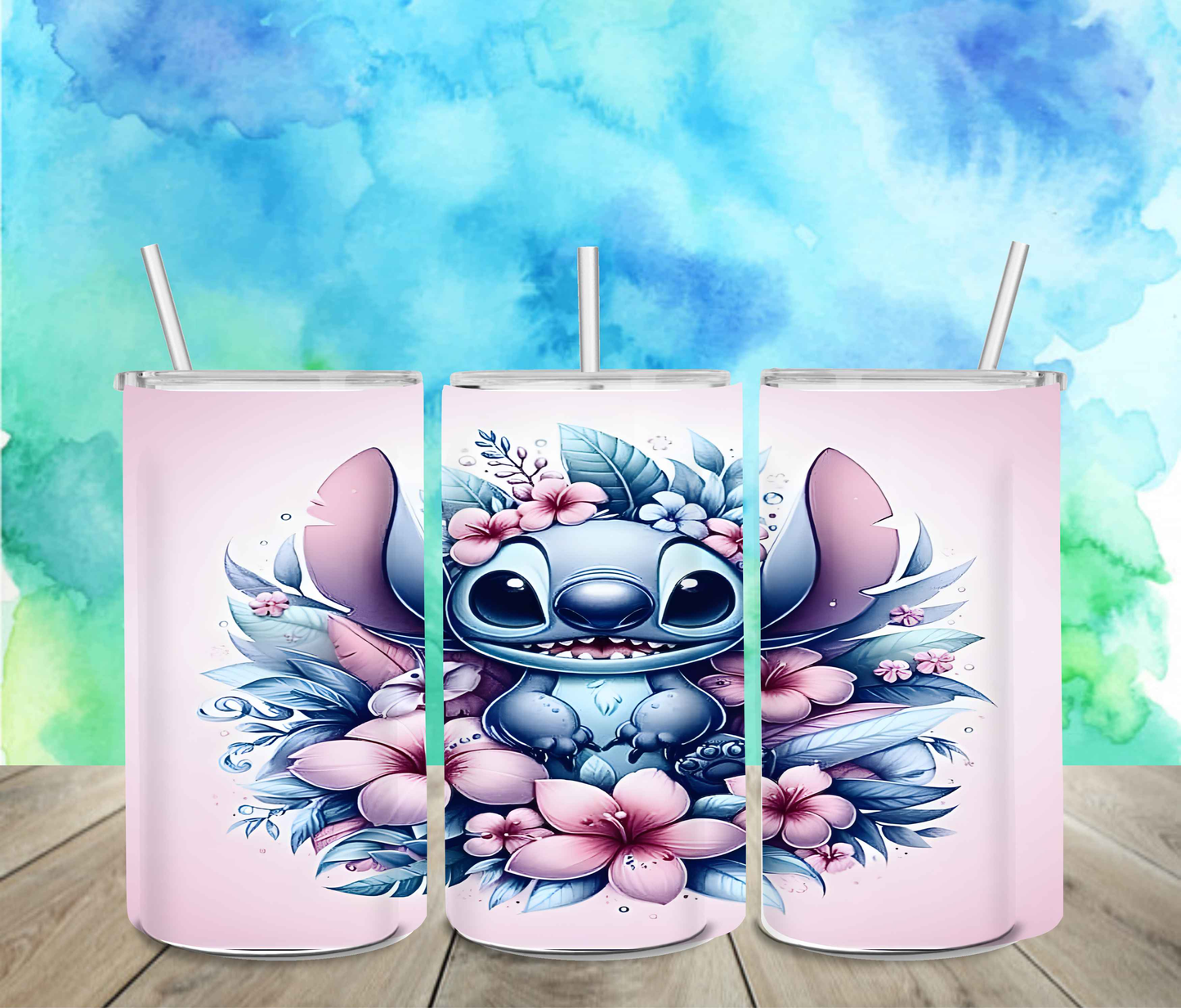 Stitch 12oz Sippy or Skinny Tumbler