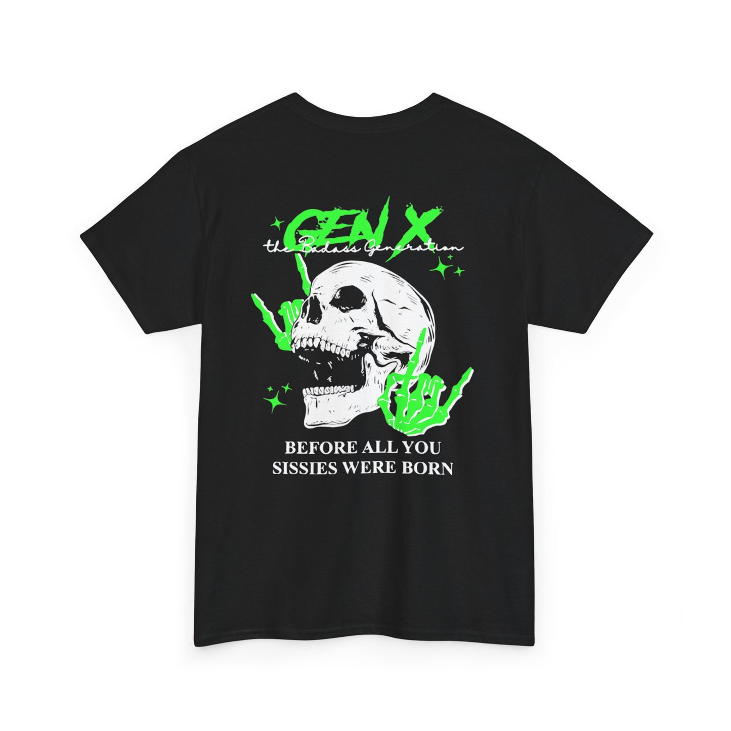 Gen X Cotton Tee - Statement T-Shirt for Vintage Vibes
