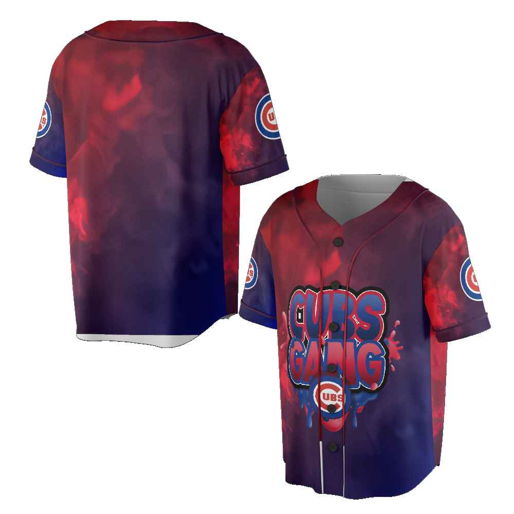 Chicago Cubs Gang Baseball Jersey