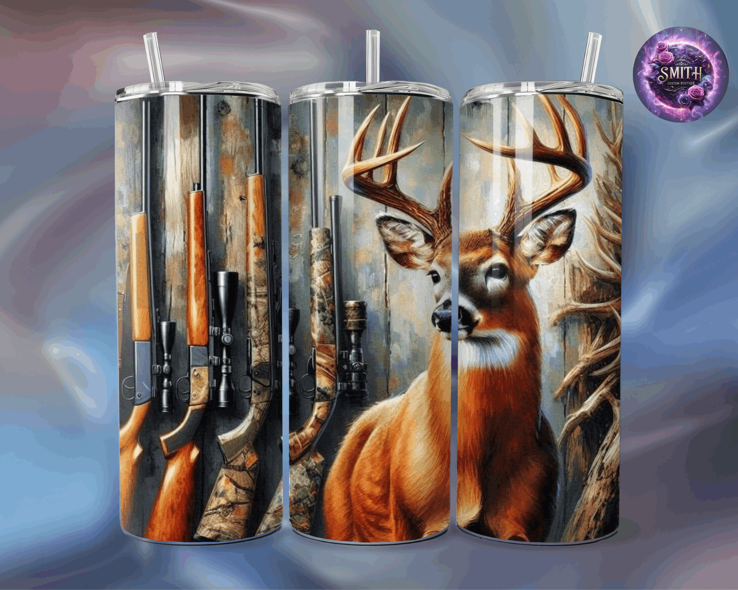 Deer N Rifles Tumbler