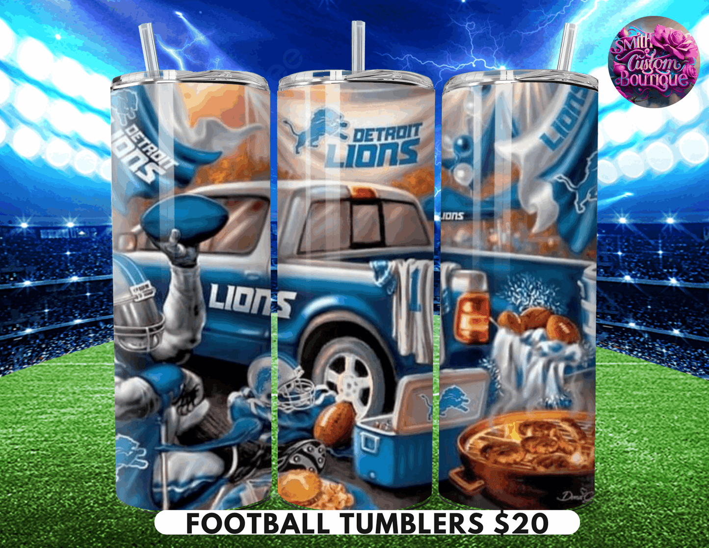 Detroit Lions Tumbler