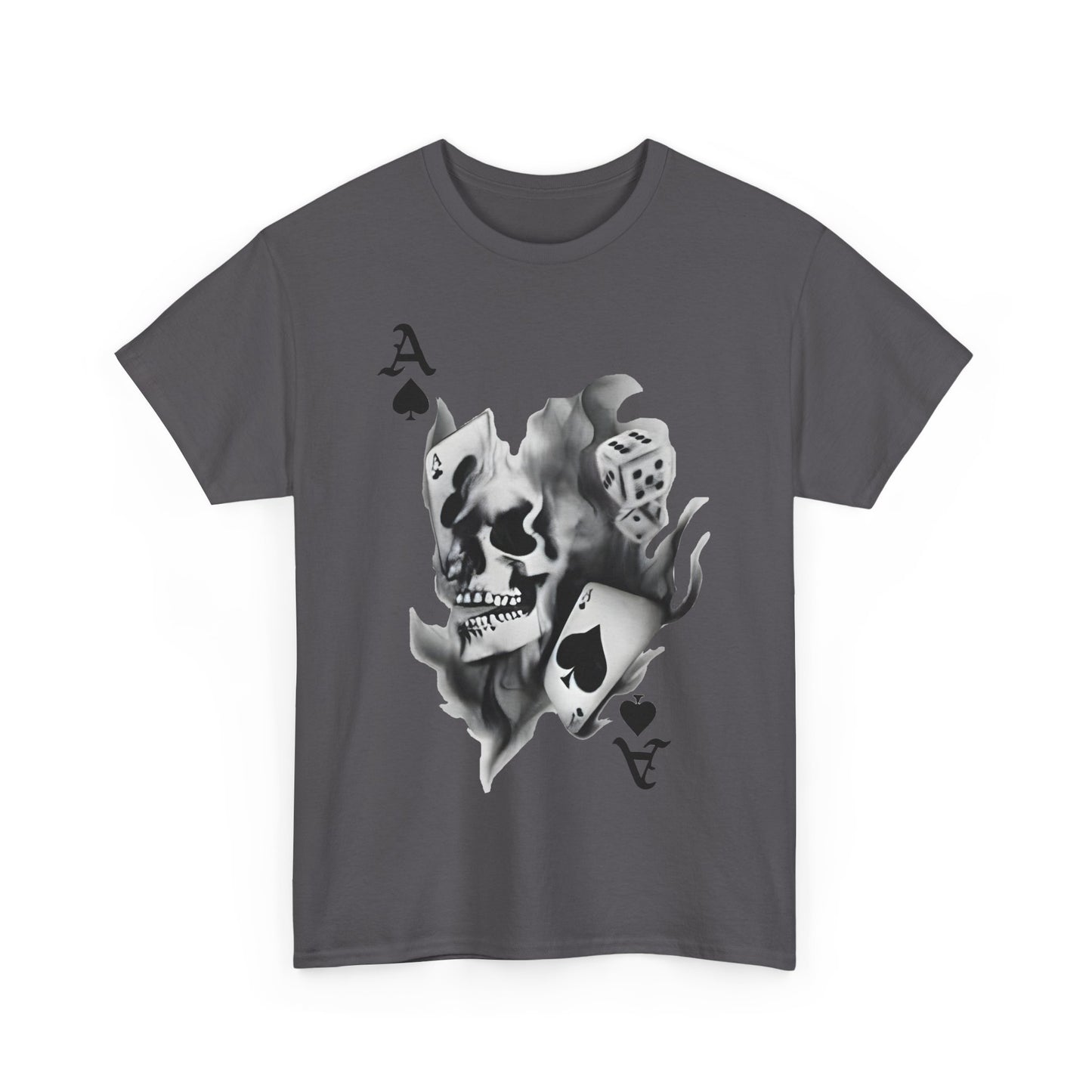Gothic Ace of Spades Unisex Cotton T-Shirt