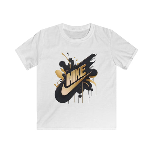 Stylish Kids Softstyle Tee with Bold Nike Design