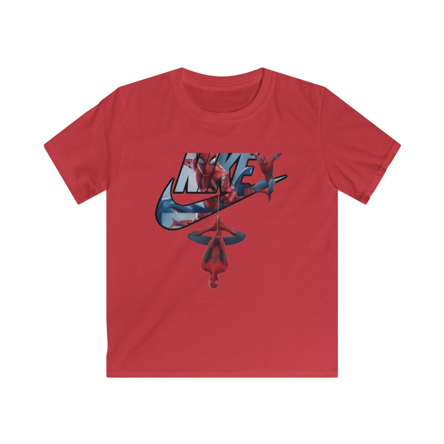 Superhero Spidey Nike Kids Softstyle Tee - Fun & Stylish T-Shirt for Young Fans