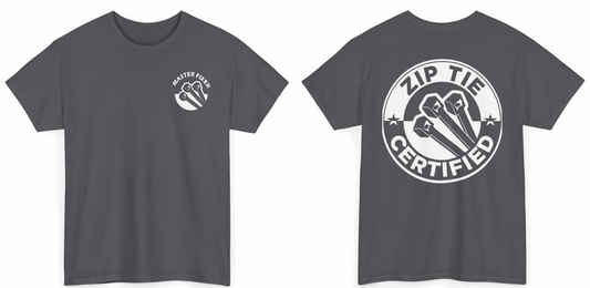 "Master Fixer" - Zip Tie Certified Graphic Shirt