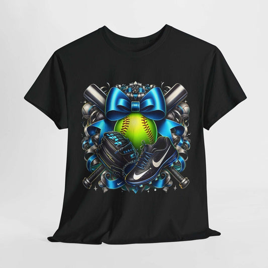 Softball Swag Cotton Tee - Perfect for Players and Fans