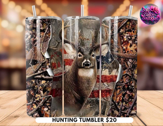 Hunting Fishing Tumbler