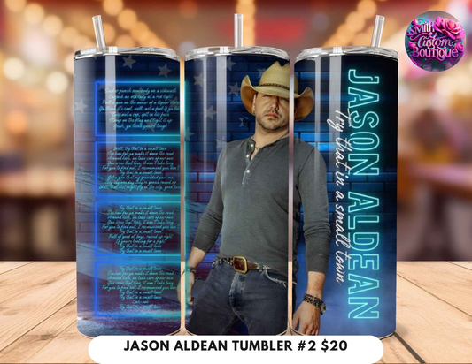 Jason Aldean Tumbler