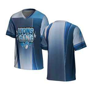 Detroit Lions Gang Football Jersey