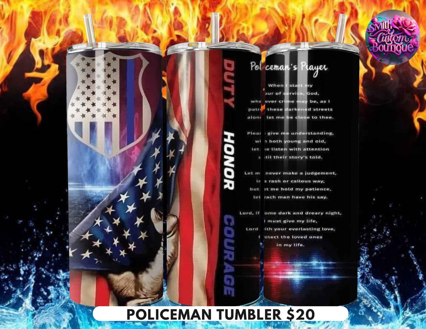 Policeman Tumbler
