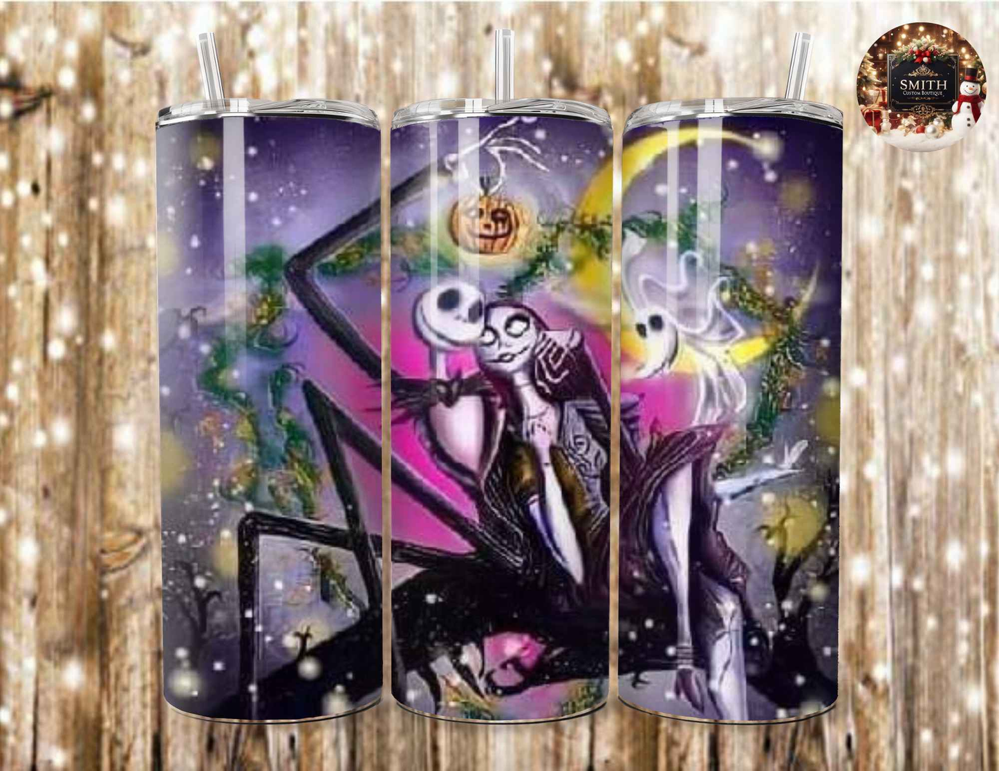 Nightmare Before Christmas Tumblers