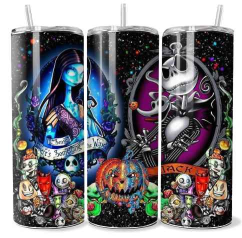Nightmare Before Christmas Tumblers