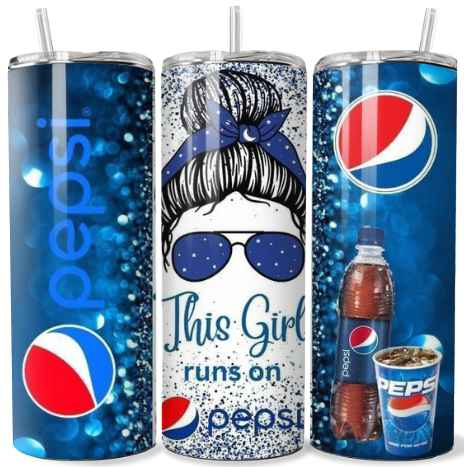 This Girl Runs On...Tumblers