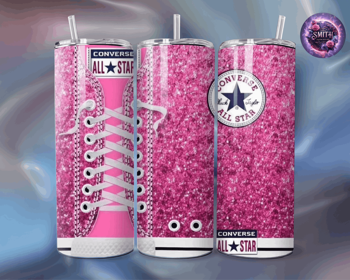 Pink Converse Tumbler