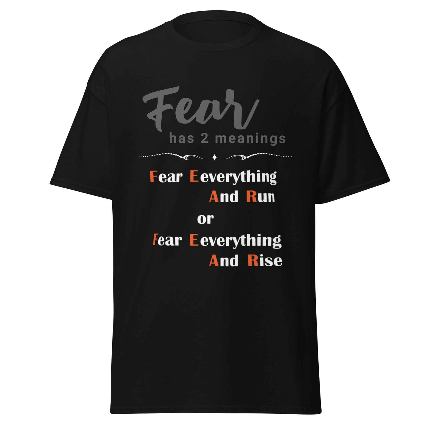 Fear Style Orange T-shirt