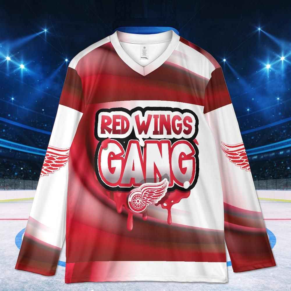 Red Wings Gang Hockey Jersey