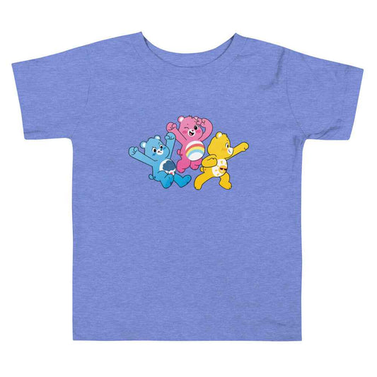 Grumpy, Cheer, and Sunshine Bear Toddler Short Sleeve Tee