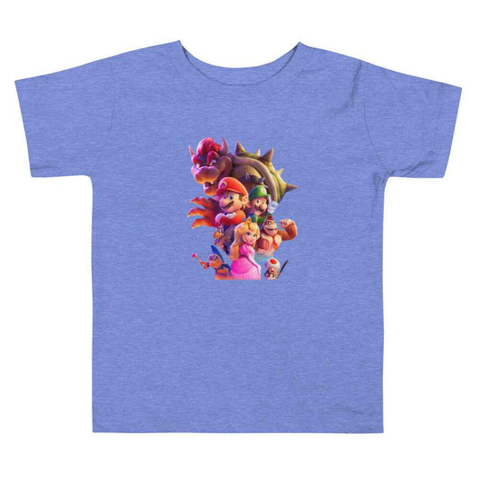 Mario World Toddler Short Sleeve Tee