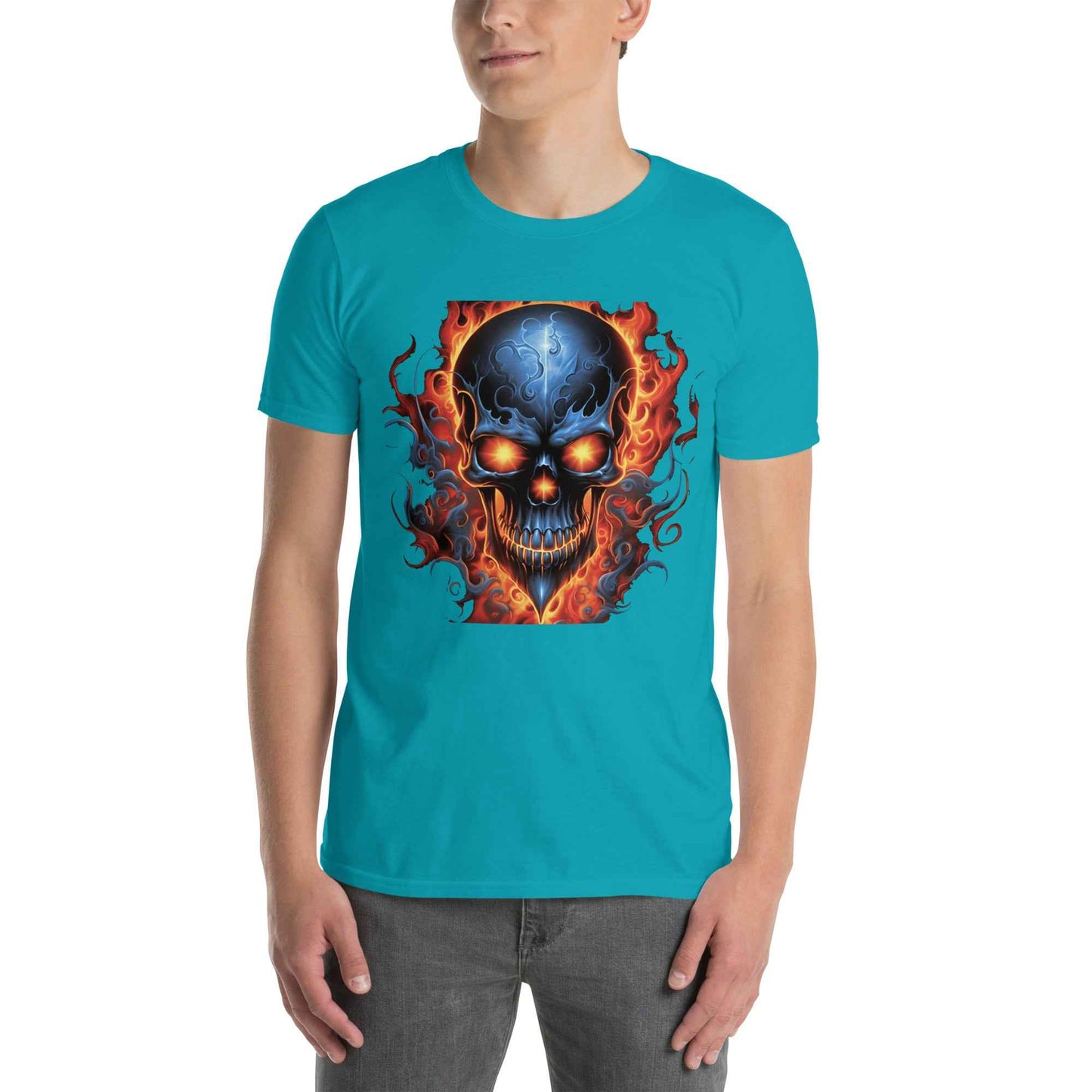 Flaming Skull T-Shirt