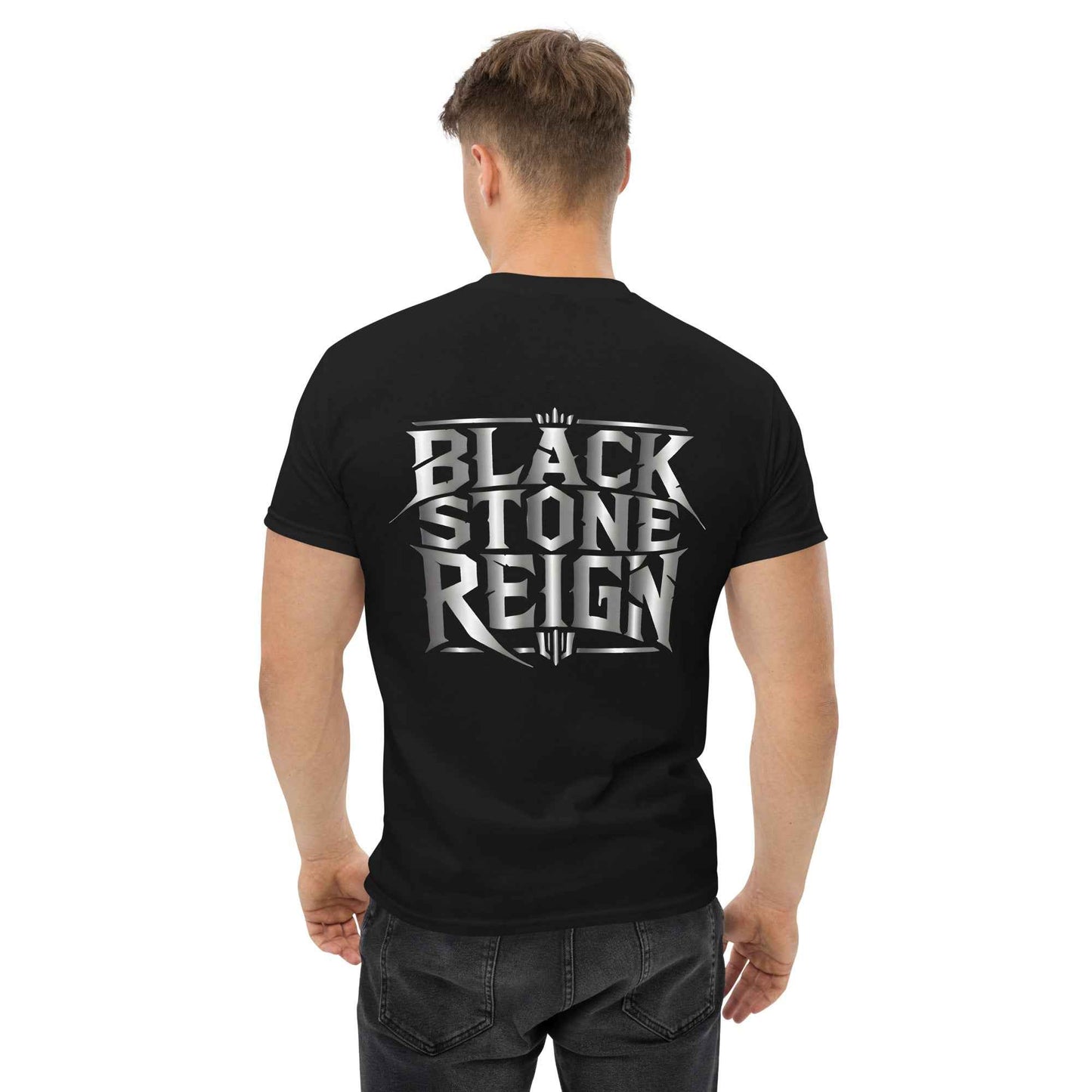 Black Stone Reign Silver Logo