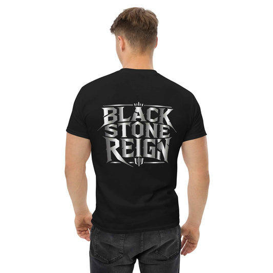 Black Stone Reign Silver Logo