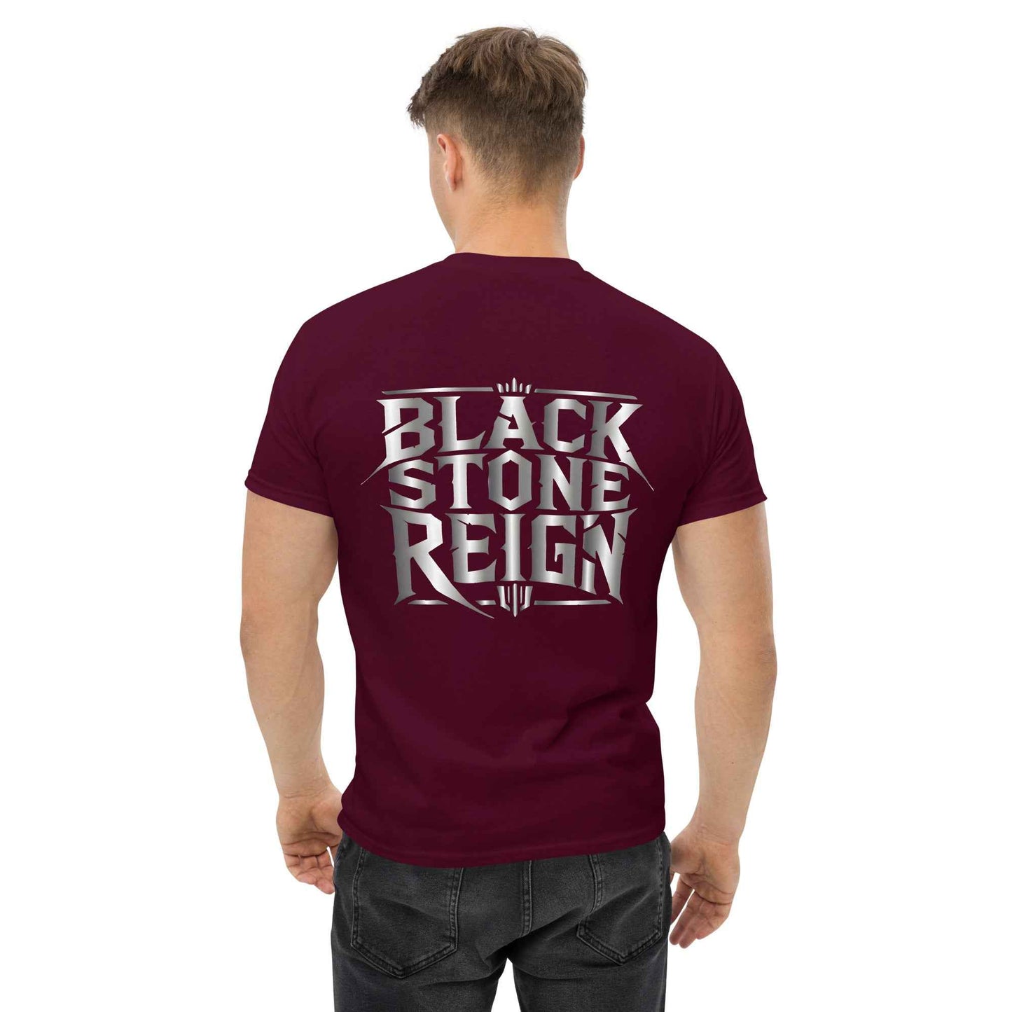 Black Stone Reign Silver Logo
