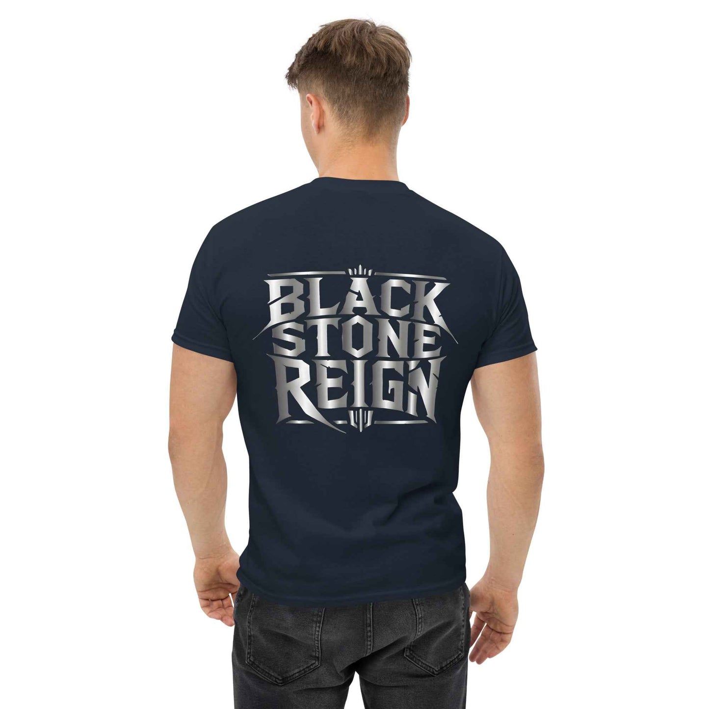 Black Stone Reign Silver Logo