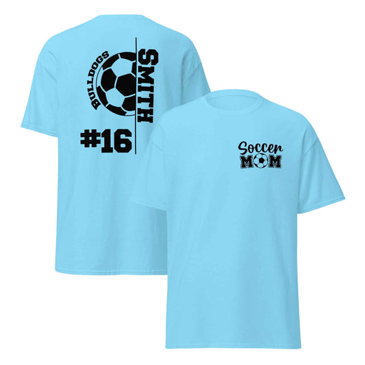 Soccer Mom Support TShirt Black Print