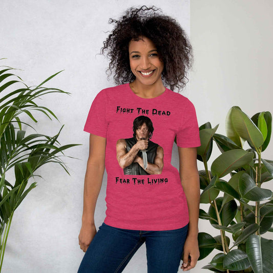 D Dixon Fight The Dead Tshirt Light Style