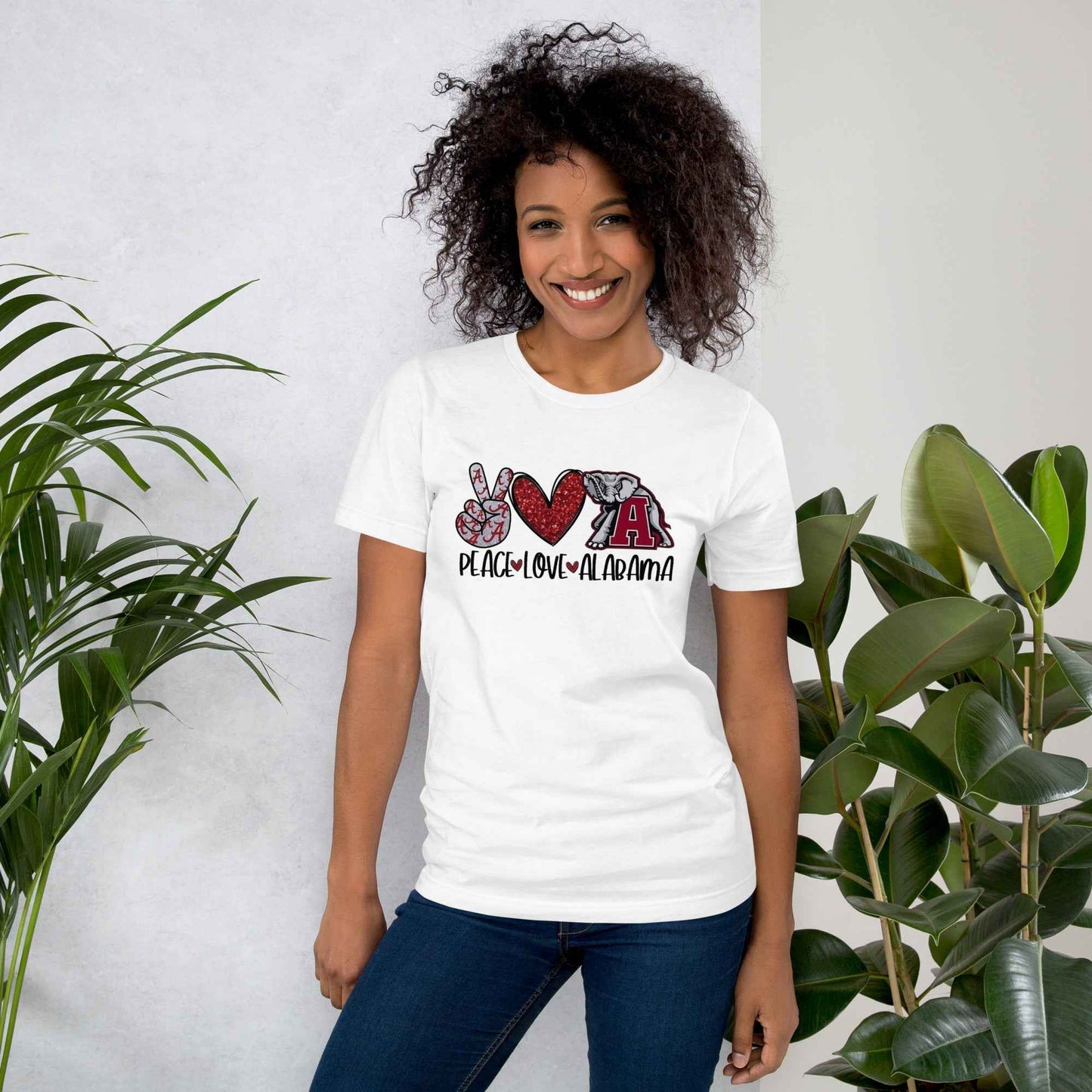 Peace Love Alabama T-shirt