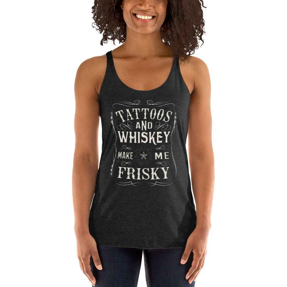 Tattoos and Whiskey Racerback Tank