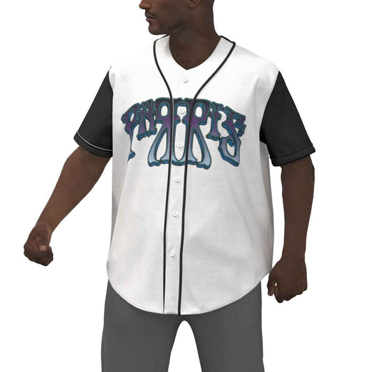 Parris White Baseball Jersey - Jones