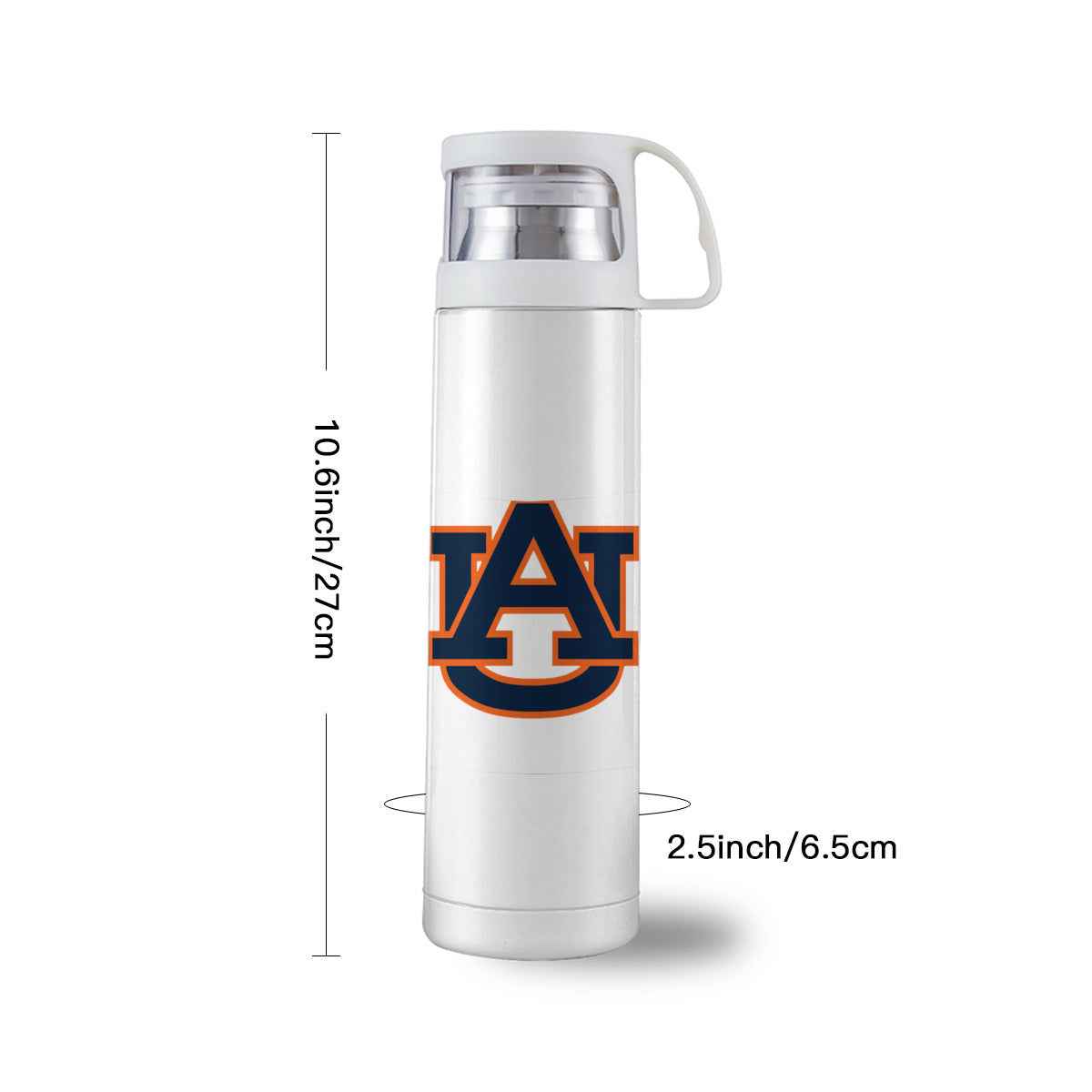 Auburn Travel Vacuum Tumbler