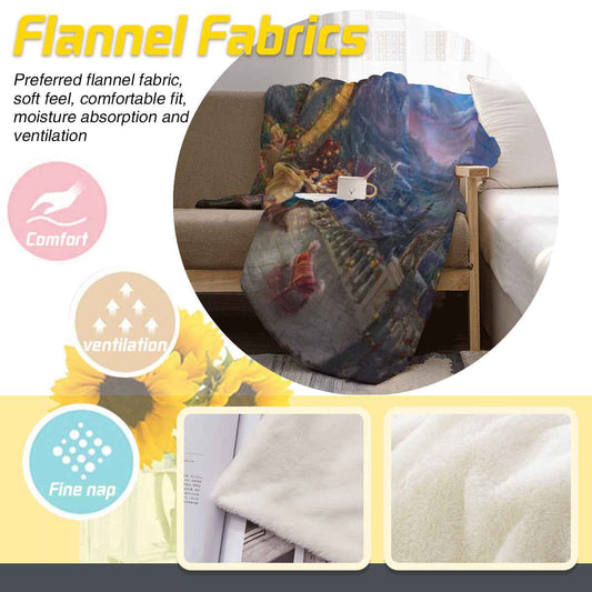Beauty N Beast Blanket