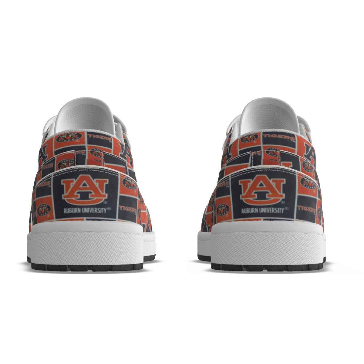 Men's Auburn Low State Leather Stitched Shoes Style 3