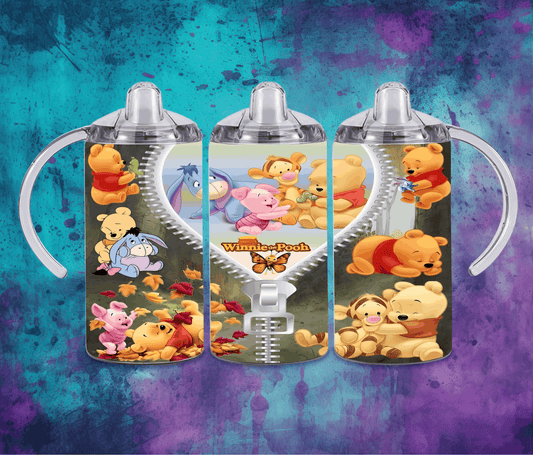 Winnie The Pooh 12oz Sippy or Skinny Tumbler