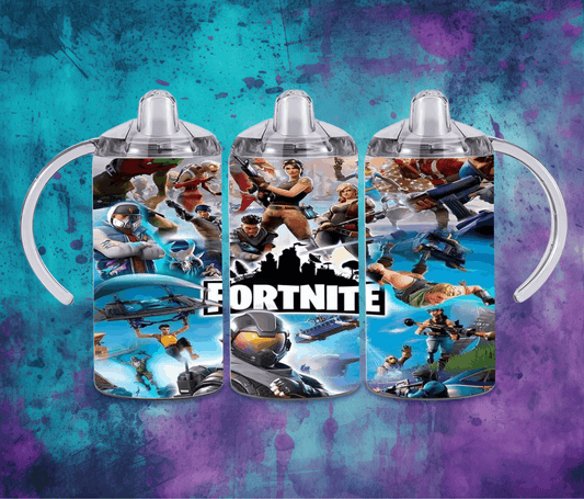 Fortnite 12oz Sippy or Skinny Tumbler
