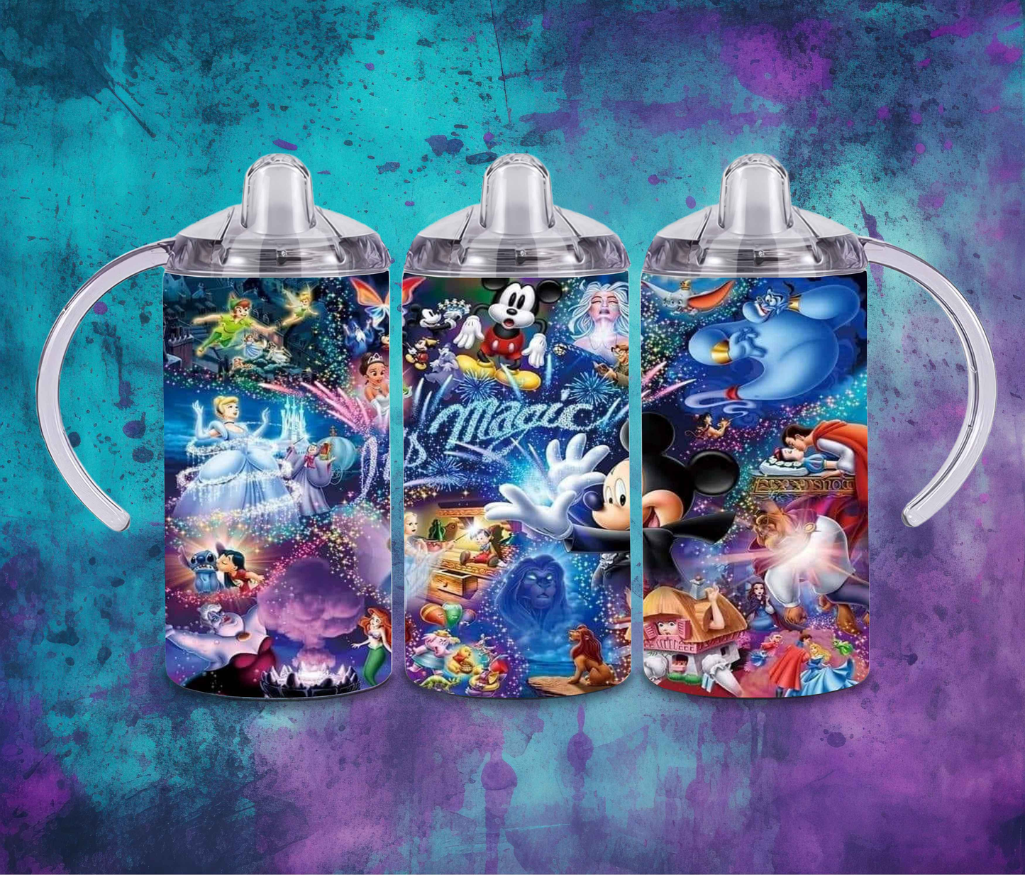 Disney Character 12oz Sippy or Skinny Tumbler