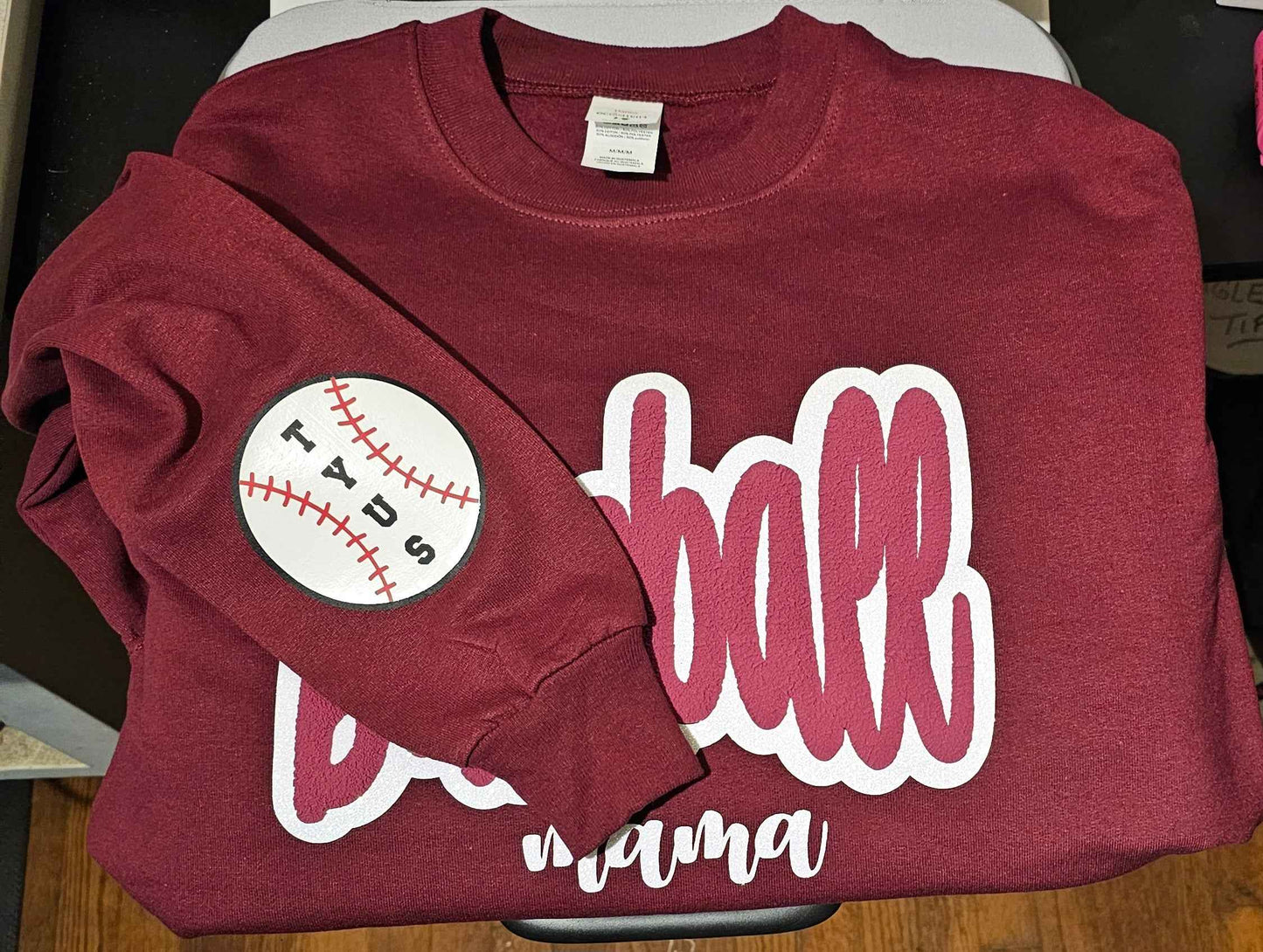 Custom Baseball Mama Sweatshirt